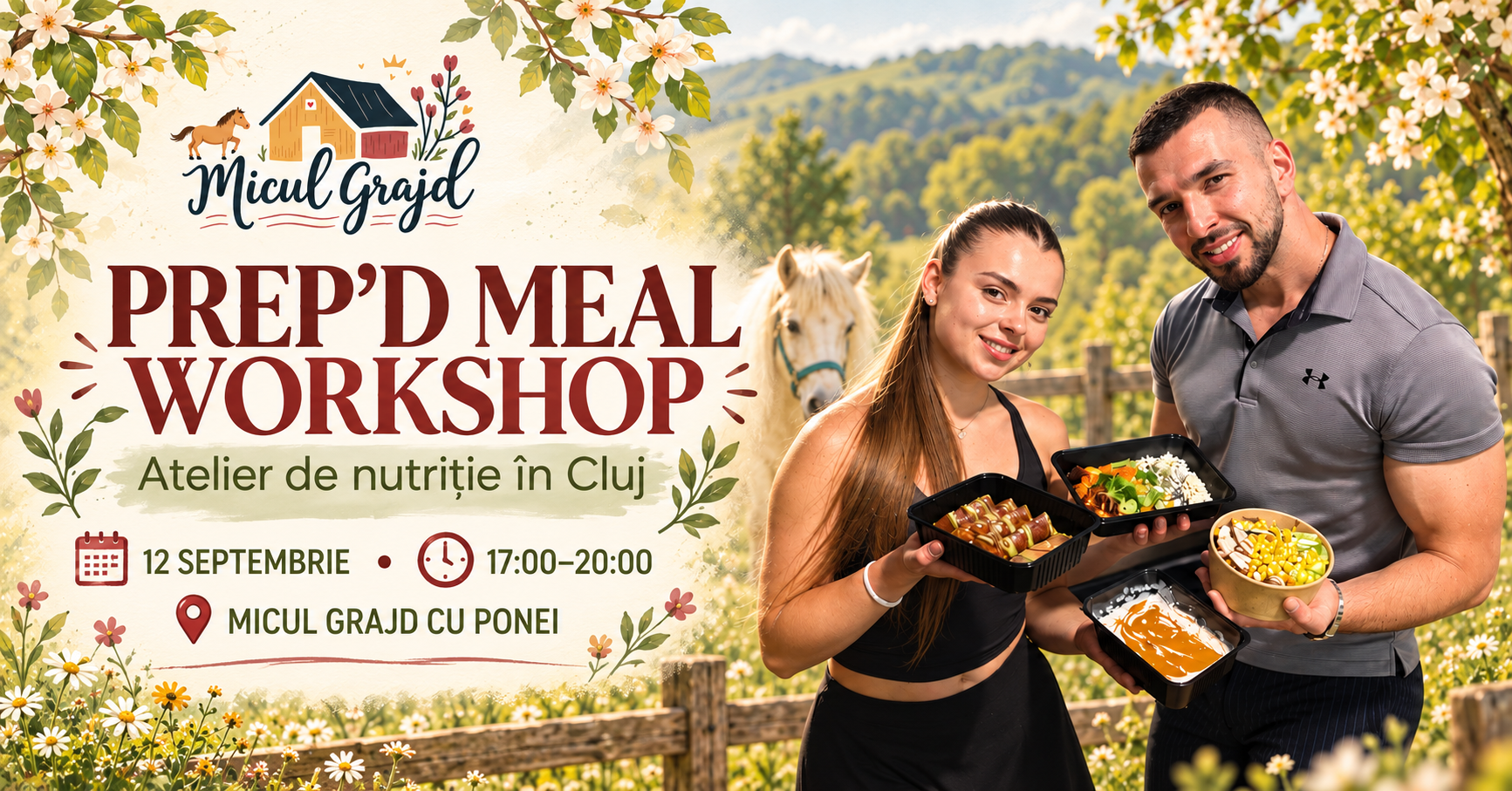 Prep’d Meal Workshop - atelier de nutritie cluj
